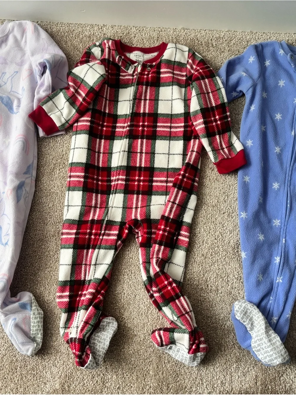 Fall/Winter Toddler Girl Pajama & Sleep Sack Bundle - 17 Items - 18-24 Months